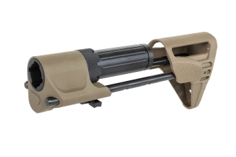 PDW pažba pro repliky AR15 - hnědá