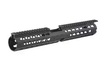 Front PRO AR15 Super Slim Keymod 15 Drop-in - černý