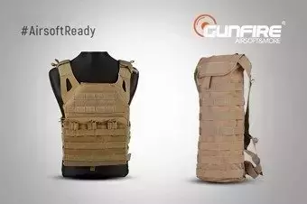 Set #AirsoftReady - vesta + camelbag