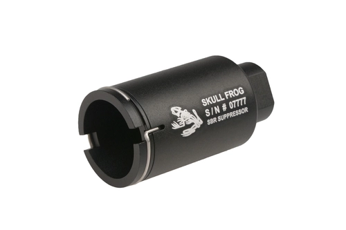 Flash hider / exit gas concentrator Skull Frog Mini - Black