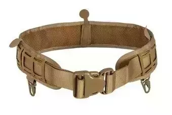 Laser-Cut Equipment Belt - Tan