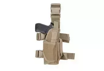 Leg Holster with a Magazine Pouch