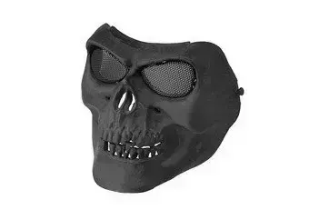 Skull Style face mask - black