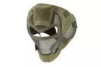 V7 Steel Full Face Mask - olive