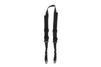Two-point belt black Bungee