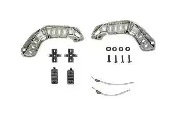 Set of Mounting Rails and Accessories for MICH 2000 Helmets - Foliage Green