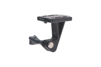 Action Camera Helmet Mount - Black