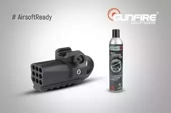 #AirsoftReady Set - Mini Grenade Launcher + Gas