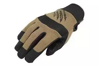 Armored Claw Shooter Tactical Gloves - half tan