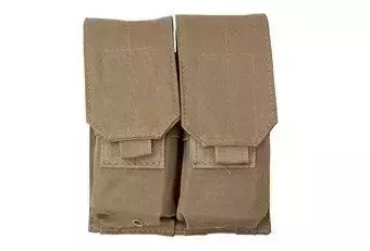 Double M4/M16 magazine pouch - tan