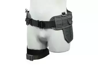 Drop-Leg Laser-Cut Tactical Belt - Primal Grey