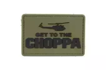 Get to the Choppa - Olive Drab - 3D Patch