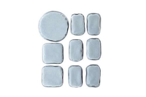 Helmet protective pads - grey