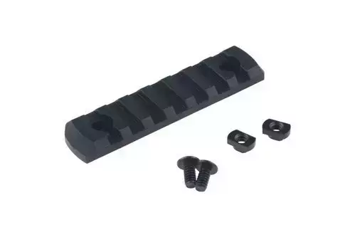 M-LOK 7 Slot Polymer Rail - Black