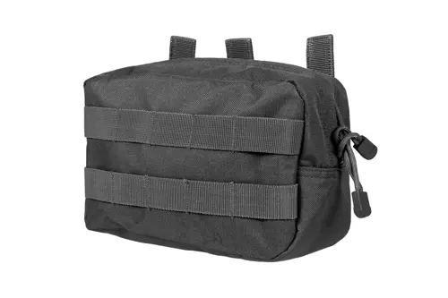 Medium Horizontal Cargo Pouch - Black