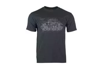 Military Culture T-Shirt - Type C - Smoke Grey