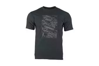 Military Culture T-Shirt - Type E - Smoke Grey