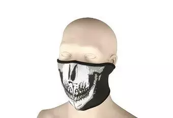 Neoprene face protection mask