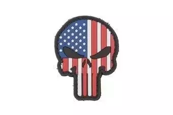 Punisher US Flag - 3D Badge