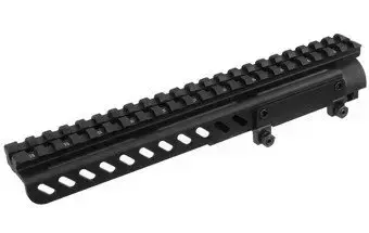 SKS Dust Cover with RIS 22mm Rail - Black