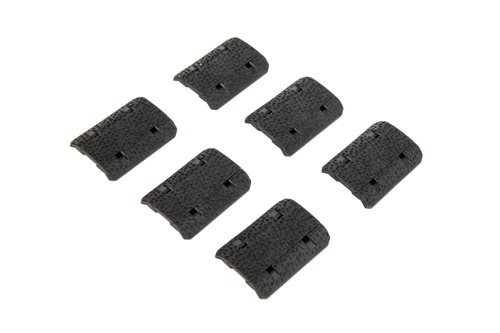 Set of 6 M-LOK® Type 2 Rail Covers - Black