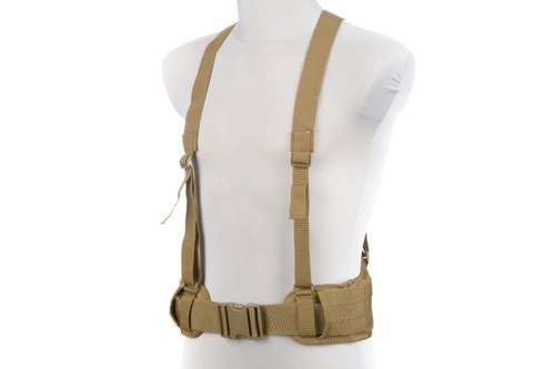 X-Type Suspenders - Tan