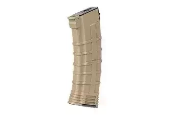 Cargador Hi-cap 500 balines para réplicas AK - Tan