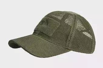 Gorra de béisbol Mesh - verde oliva