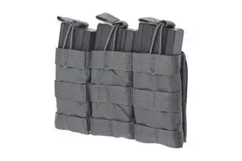 Funda triple Open Top para cargadores M4/M16 - verde follaje
