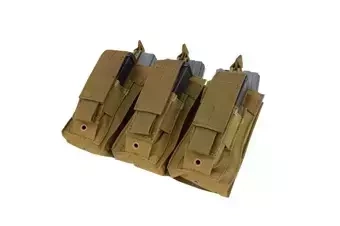 Bolsa triple Kangaroo - marrón coyote