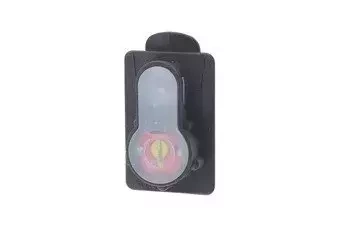Marqueur électronique Lightbuck Card Button - noir (lumière rouge)