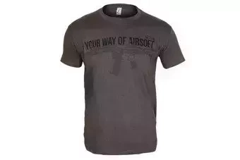 T-shirt Specna Arms - Your Way Of Airsoft 04 - gris/noir