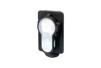 Marqueur électronique Lightbuck Card Button - noir (lumière rose)