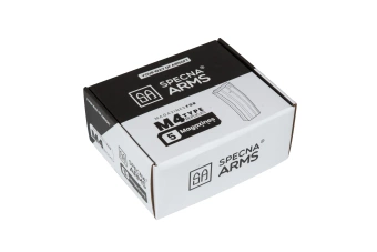 Lot de 5 chargeurs mid-cap de 140 cartouches pour répliques M4/M16 - noir