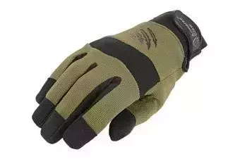 Gants tactiques Tireur à griffes blindé pour temps froid - vert olive