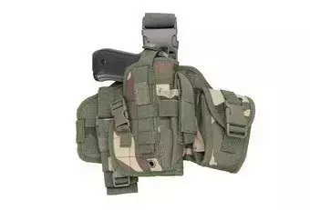 Panneau de cuisse modulaire avec holster - woodland