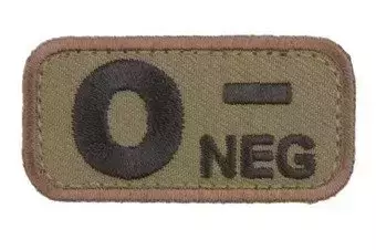 Patch Groupe sanguin : O-NEG - forêt