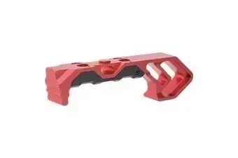Aluminio grip frontal Mlok/Keymod - rojo