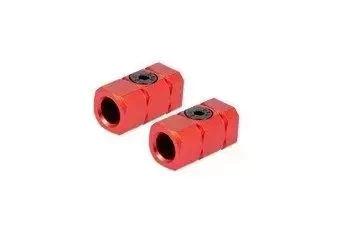 Juego de tapones para mangos de recarga AR15 - rojo
