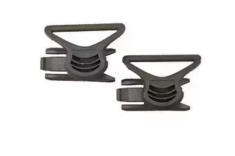 Klipsy do montażu gogli (36mm) - foliage green