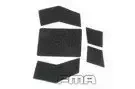 Kit de velcro para cascoTMF Tactical Bump - negro