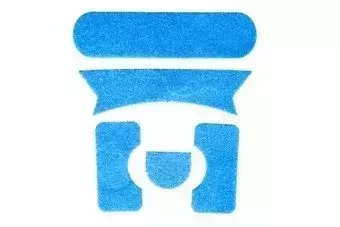 Kit de velcro para cascoFMA Ballistic - azul