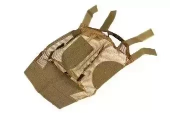 Cubierta de malla para casco fast (L) - tierra oscura