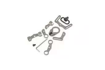 Wielofunkcyjny zestaw uchwytów do zawieszenia taktycznego - srebrny