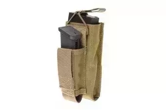 Open Top Shingle Pouch for M4/M16 + Pistol Magazine - Khaki