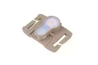 Marcador electrónico Lightbuck MOLLE - tierra oscura (luz roja)