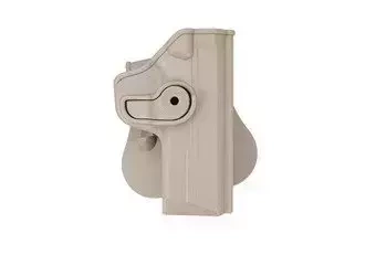 Holster polymère à S&W et M&P - TAN