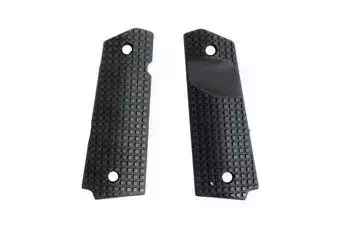 Polymerové obložení rukojeťu TYP B pro pistolí typ Colt 1911 - černé