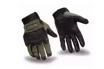 Hybrid Tactical Gloves - foliage green