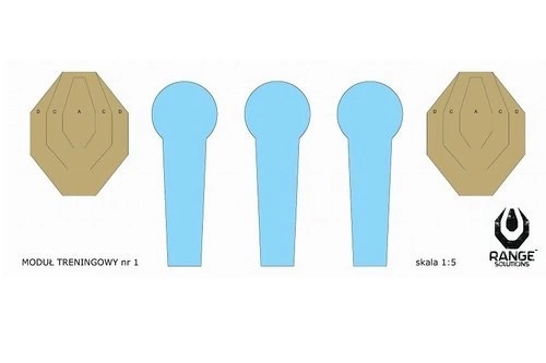 Tarcze Strzeleckie Drill-1 - 50 szt.